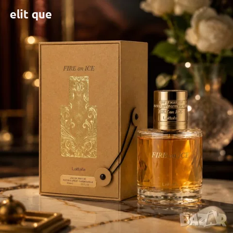Lattafa Fire On Ice Eau de Parfum 100 мл – Завладяващ аромат за него и нея с къпина, канела, карамел