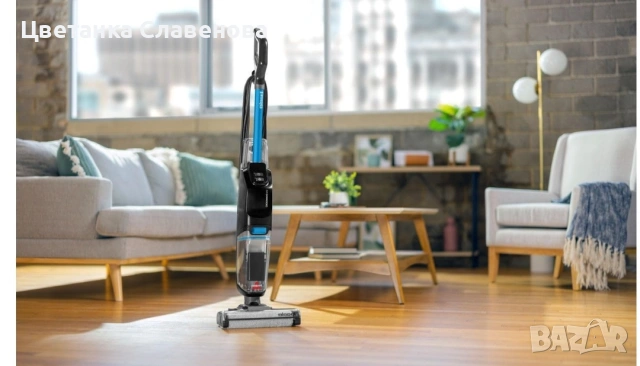 Прахосмукачка за мокро и сухо почистване с кабел BISSELL CrossWave HF2, 340W,3845N, снимка 8 - Прахосмукачки - 55144376