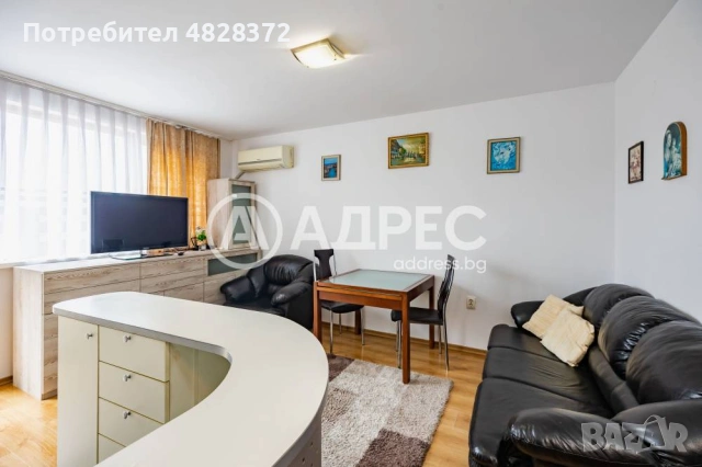 Двустаен апартамент, под наем, Варна, кв. Чайка Код на имота: 690621