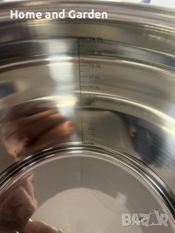 Тенджера Edenberg – неръждаема стомана с многослойно дъно за бързо и равномерно готвене, снимка 8 - Съдове за готвене - 54028543