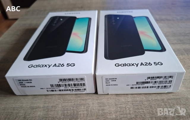 Чисто нов Samsung A26 5G 128gb, снимка 2 - Samsung - 54526014