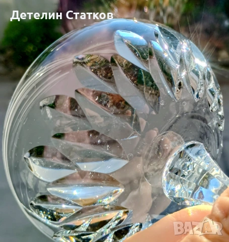 Кристални чаши за вино 5 бр., снимка 8 - Чаши - 54509602