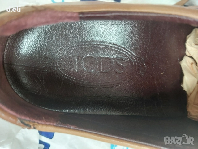 TOD'S Original Size 37 100% Кожа, снимка 4 - Дамски ежедневни обувки - 55511831