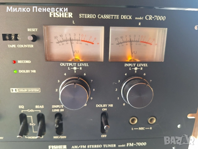 FISHER 7000 HIFI SET.MADE IN JAPAN., снимка 4 - Аудиосистеми - 54526261