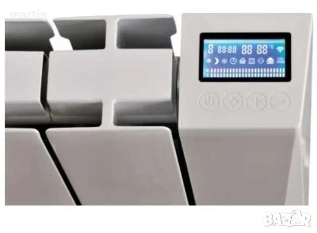 Emisor térmico eléctrico de fluido Térmico 10 elementos 1800W, снимка 3 - Радиатори - 54334135