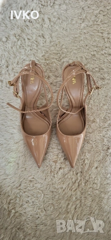 Обувки на висок ток Zara 36н.