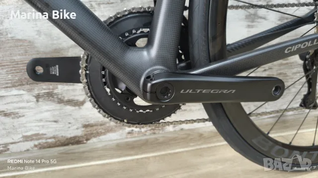 Карбонов шосеен велосипед Cipollini Dolomia Disc Ultegra Di2 Aeolus RSL 37 Carbon | L, снимка 15 - Велосипеди - 55335823