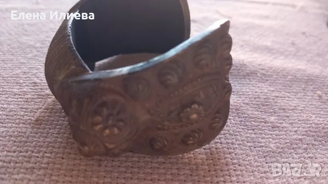 Възрожденска гривна рогатка, снимка 2 - Антикварни и старинни предмети - 55674322