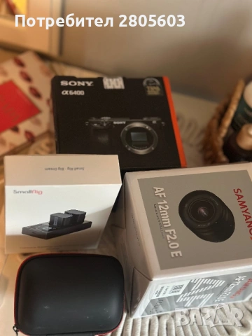 Sony a6400 – пълен комплект, като нов, снимка 7 - Фотоапарати - 54267006
