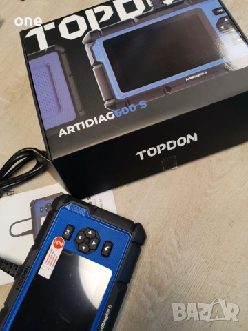 TOPDON AD600S OBD2 скенер за авто диагностика, снимка 5 - Аксесоари и консумативи - 54305159