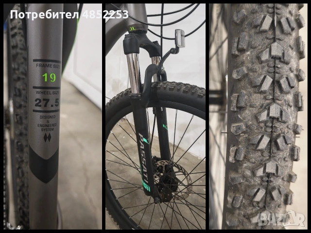 Велосипед MTB Passati Egbert 27,5 HDB като нов 2 броя, снимка 5 - Велосипеди - 54839893