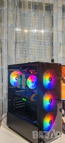 Продавам Геймърско PC Ryzen 5 5500/32Gb Samsung/512GB SSD+1000Gb HDD/RTX 2070 Super/Гаранция, снимка 6 - Геймърски - 54775663