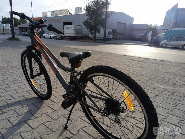 X Велосипед 24" ZANTE сив, снимка 8 - Велосипеди - 54398351