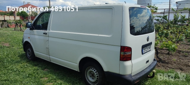 Продавам бус товарен VW Transporter 5. 1,9 дизел , снимка 2 - Бусове и автобуси - 54660219