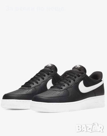 NIKE Air Force 1 Shoes Black/White Мъжки Маратонки👟Мъжки Спортни Обувки Код P2518