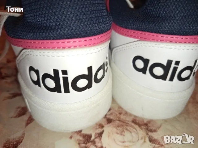 ADIDAS Оригинал Нови Дамски Кожени Маратонки 40 , снимка 9 - Маратонки - 55496015