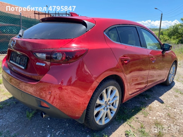 Mazda 3 2.2D/150hp/Skayactive ,Avtomat,Headup,На части , снимка 4 - Автомобили и джипове - 54935523