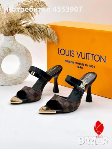 Yves Saint Laurent чехли на ток, снимка 9 - Чехли - 53984294