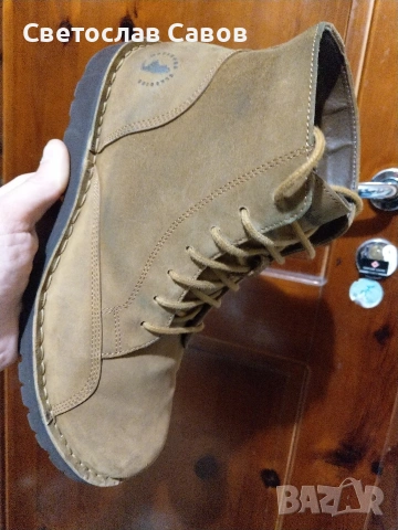 Marlboro Leather Classic 44нм. 28,4см., снимка 9 - Мъжки ботуши - 54383712