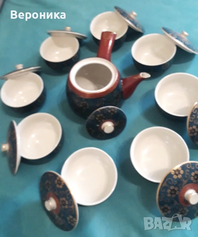 Японски сервиз за чайна церемония, снимка 2 - Сервизи - 53979773