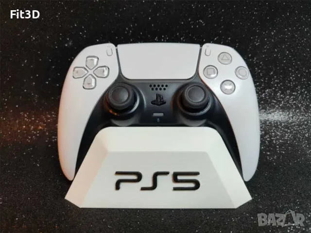 PS5 Гейминг Сет: Стойка за джойстик + Органайзер за 10 игри, снимка 2 - Аксесоари - 55622917