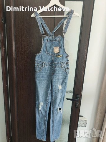 Дамски дънков гащеризон Denim Co