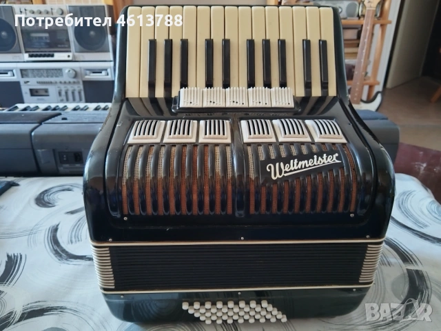 Акордеон Велтмайстер 40баса