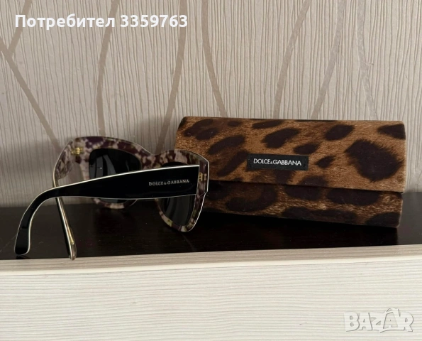 Оригинални слънчеви очила Dolce & Gabbana – като нови, снимка 2 - Слънчеви и диоптрични очила - 54301387