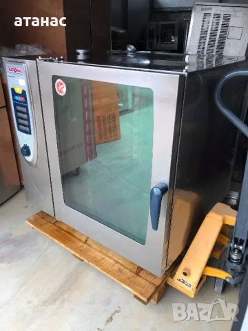 Конвектомат Rational SCC 102-20 Тави! Чисто Нов! БГ Меню!, снимка 3 - Уреди за готвене на пара - 54362563