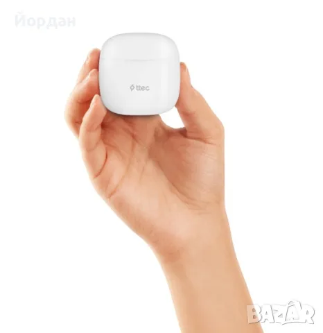 Bluetooth слушалки ttec Mode, TWS, Бели, снимка 3 - Bluetooth слушалки - 55531847