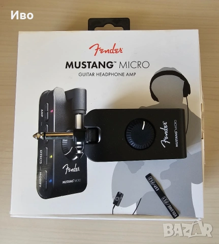 Fender Mustang Micro , снимка 2 - Китари - 54810880