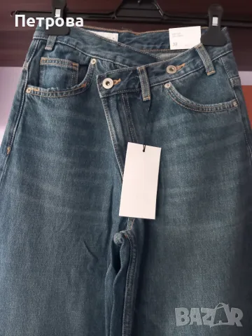 Нови дамски дънки Zara размер 32, снимка 2 - Дънки - 55313960
