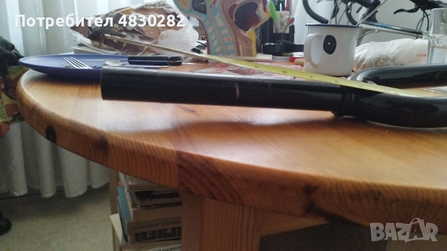 Вилка Disk - Tange chromoly  fork black 1-1.1/8" ), снимка 10 - Части за велосипеди - 55176095