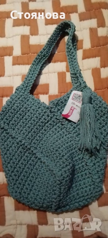 Чисто нова ръчно плетена чанта от Египет (Стил Бохо) – Eleven Bags Store, снимка 3 - Чанти - 54684569