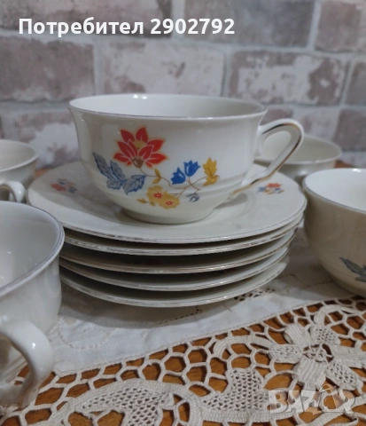 Порцеланов немски сервиз, снимка 2 - Сервизи - 54403077