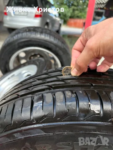 Продавам 4 броя летни гуми Marshal MH15 с размер 195/60 R15 88H., снимка 4 - Гуми и джанти - 55299433