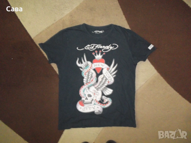 Тениски ED HARDY  мъжки,М-Л  дамска,С-М, снимка 8 - Тениски - 54839227