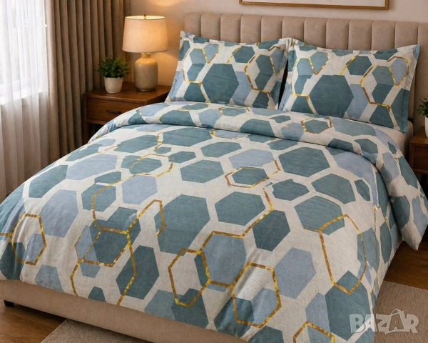 СПАЛНИ КОМПЛЕКТИ ОТ ПАМУК, снимка 2 - Спално бельо - 54326203