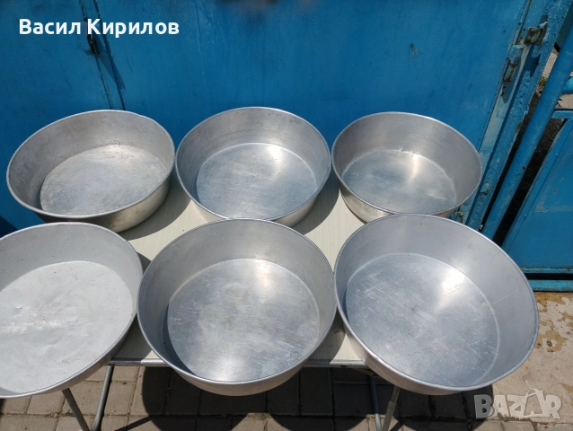 Алуминиеви тави за печене на питки месо и др , снимка 2 - Съдове за готвене - 54699678