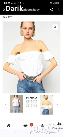 Оригинален топ Pinko-XS , снимка 3 - Корсети, бюстиета, топове - 55075734