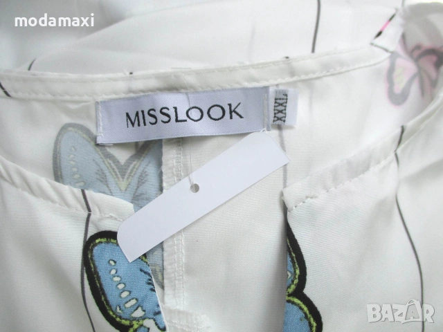 3XL Нова дълга бяла рокля Miss Look , снимка 8 - Рокли - 54984306