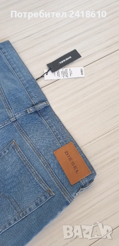 Diesel  D - Yennox Tapered Fit Mens Size 33 / 32 НОВО! ОРИГИНАЛ Мъжки Дънки!, снимка 9 - Дънки - 54767363