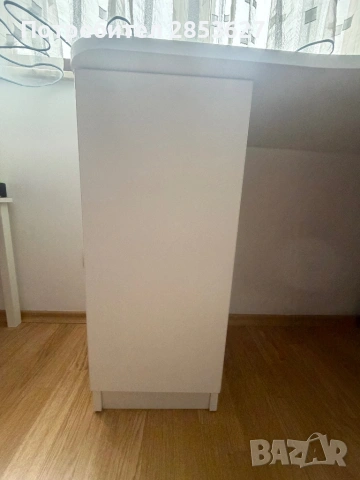 Бяло ъглово бюро, снимка 3 - Работни маси и бюра - 54264588
