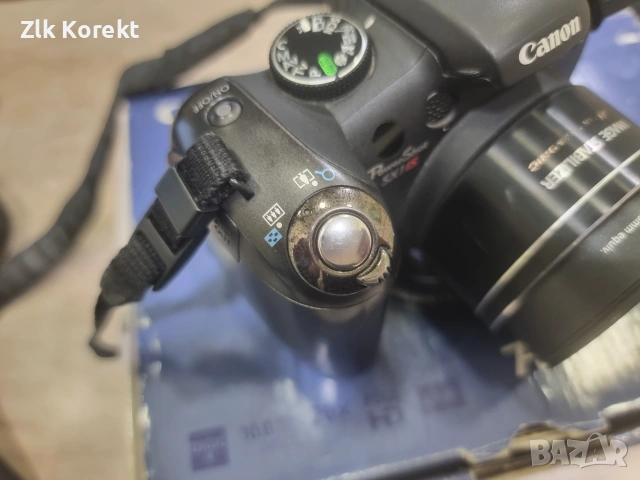 Фотоапарат Canon PowerShot SX1 IS, снимка 4 - Фотоапарати - 55051298