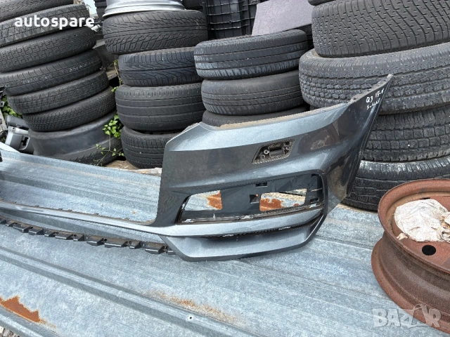 Предна броня Audi Q3 S-Line. 14-18г. 8U0807437. Оригинална. , снимка 2 - Части - 54554910