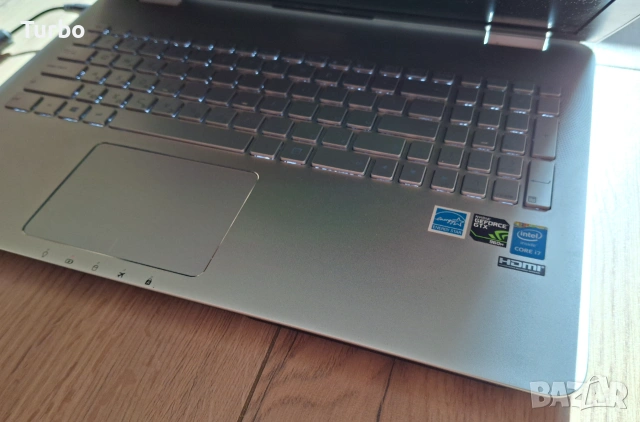 15.6' IPS Asus N551 Core i7-4720HQ/12GB/NVIDIA GTX 960 2GB GDDR5/256GB SSD, снимка 9 - Лаптопи за игри - 55125214