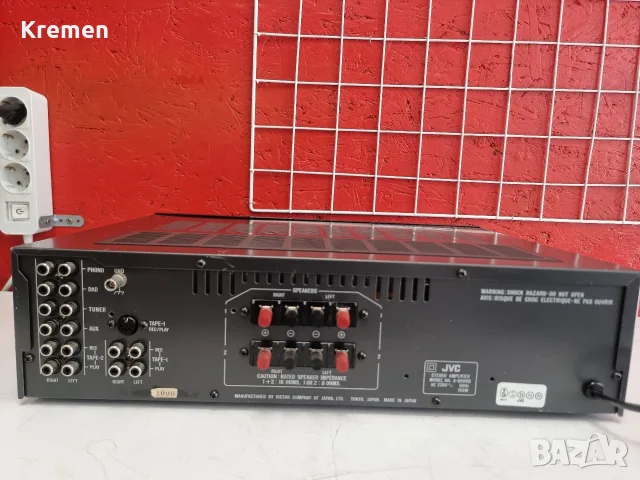 Усилвател JVC A-X400, снимка 4 - Ресийвъри, усилватели, смесителни пултове - 55535624