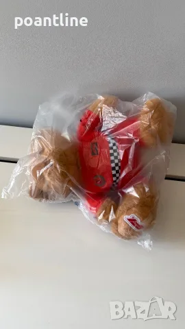 НОВО Formula 1 Retro teddy bear Плюшена играчка мече Формула 1 F1, снимка 3 - Колекции - 55681231