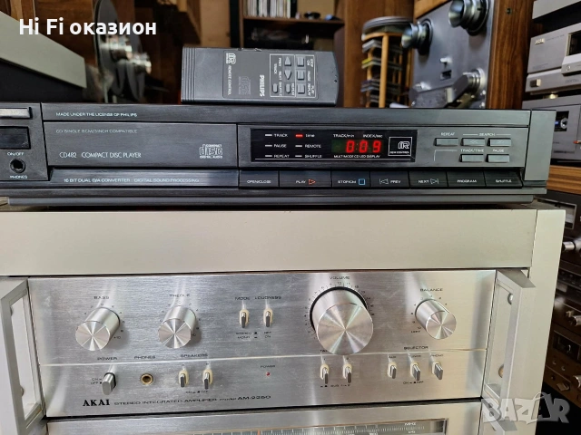 Compact Disc Player Philips CD 482 DZU, снимка 6 - Декове - 55189723