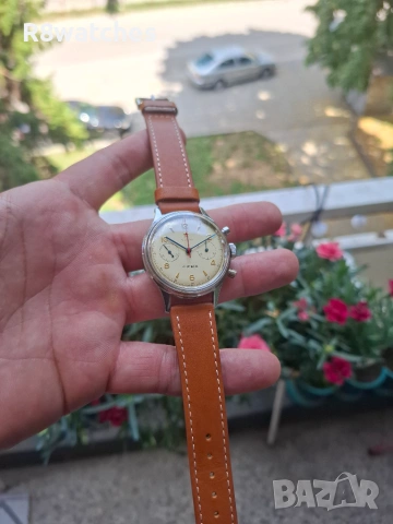 Seagull 1963 chronograph military watch, снимка 11 - Мъжки - 55155084